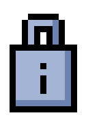 Eine Pixel-Illustration von einem Schloss.
