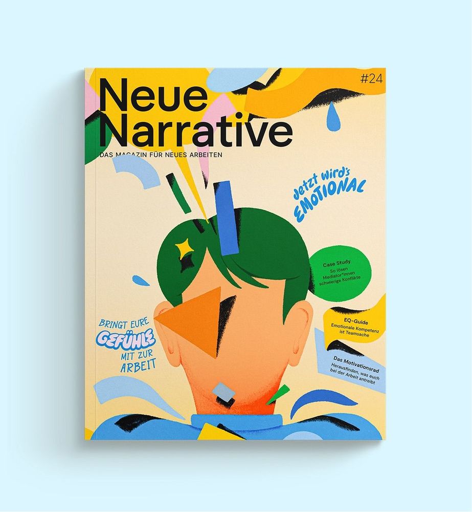 Das Cover der 24. Ausgabe von Neue Narrative