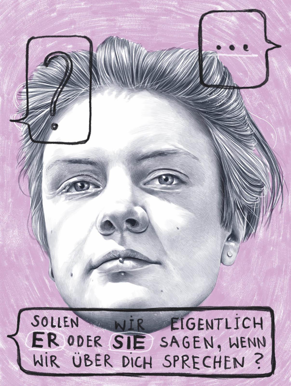 Ein Porträt von Louka Goetzke